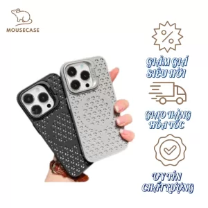 Ốp lưng từ tính tản nhiệt tổ ong và chống rơi Cho iPhone