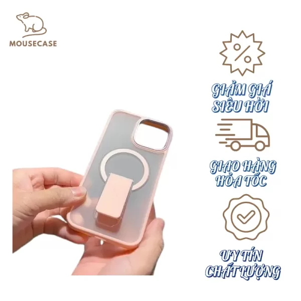 Ốp lưng iphone cớ kệ đỡ