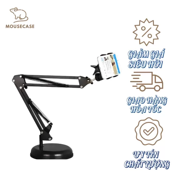 giá đỡ điện thoại xoay 360 độ